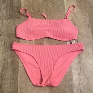 Hollister Medium BubbleGum Pink Swimsuit